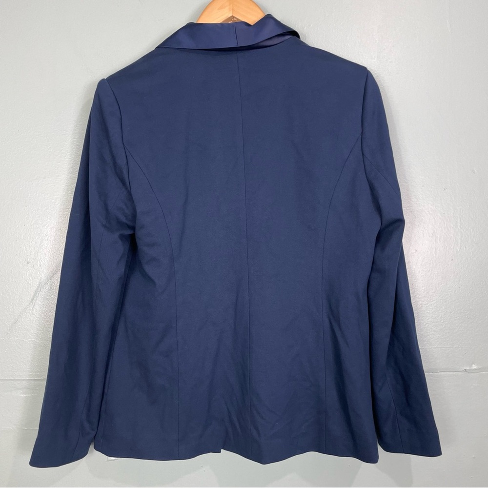 NWOT Jason Wu Tuxedo Jacket Navy Blue Size 10 Style A389314 - Picture 6 of 7